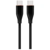 Kabelis Gembird Premium silicio 8 kontaktų kištukas - USB Type-C kištukas 1.5m juodas
