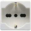 Gewiss Lizdas 2P+E Italijos/Vokietijos standartas 16A 250V baltas (GW20246)