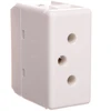 Gewiss GW20351 Lizdas 3P 10A 250V SWISS STD-TYPE baltas GW20351