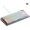 Glorious GMMK 3 Pro 75 % Custom žaidimų klaviatūra – Pre-Built, ANSI US išdėstymas, Fox Switches, sidabro spalvos