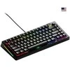 Glorious GMMK 3 Pro 75% Custom Klaviatūra žaidimams - Pre-Built, ANSI (US išdėstymas), Fox Switches, Juodas
