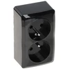 LIZDAS MONTUOJAMAS ANT PAVIRŠIAUS DVIGUBAS BERG/3743-09/EPN 250 V 16 A Elektro-Plast