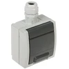 LIZDAS MONTUOJAMAS ANT PAVIRŠIAUS PAVIENIS AQUANT-G1/EPN 230 V AC 16 A IP65 Elektro-Plast