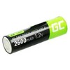 Green Cell BATERIJA AKU-AA-2600/GC*P2 1,2 V Ni-MH HR6, AA Žalias Cell