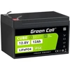 Green Cell Ličio-geležies-fosfato Akumuliatorius LiFePO4 Žalias Cell Cube 12,8V 12Ah LFPGC12V12AH