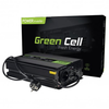 Green Cell ĮTAMPOS KEITIKLIS INVERTERIS Žalias Cell 12V / 230V 300W/600W PURE SINUSOID INV07