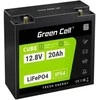 Green Cell Ličio geležies fosfato Akumuliatorius LiFePO4 Žalias Cell Cube 12.8V 20Ah LFPGC12V20AH