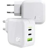 Green Cell TINKLO Įkroviklis Žalias Cell POWERGAN 65W 2xUSB-C 1xUSB-A CHARGC08W