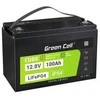 Green Cell Žalias CELL AKUMULIATORIUS LIFEPO4 CUBE 100AH 12V/12.8V 1280WH LFPGC12V100AH