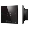 GR1 GRENTON SMART PANEL/ 4 TOUCH AREA/ OLED DISPLAY/ TF-BUS/ Juodas GLASS FRONT
