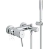 Grohe Concetto new sieninis vonios maišytuvas su dušu. chromas