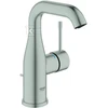 Grohe Essence M praustuvo maišytuvas su dugno vožtuvu, supersteel