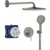 Grohe iebūvējamā dušas maisītāja komplekts Essence RS Mono 310, brushed hard graphite