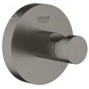 Grohe robe hook Essentials, brushed hard graphite