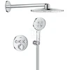 Grohe dušas sistēma ar termostatu Grohtherm Smartcontrol/Rainshower SmartActive 310, hroms (bez SmartBox)