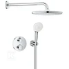 Grohe Potinkinė termostatinė dušo sistema Grohtherm Tempesta 250 dušo galva, be potinkinės d (35604000 užs.papildomai), chromo