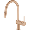 Grohe Minta virtuvinis maišytuvas su ištraukiamu dušeliu. brushed warm sunset