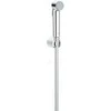 Grohe Tempesta-F bidė dušelis su srovės paleidimo mygtuku, sieniniu laikikliu ir žarna 150 cm, chromas