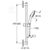 Grohe TEMPE.110 ZE.Z DÄŻ.PRYZZ.CHRO.2 STRU.