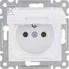 Hager GN.2P+Z KLAPK.OPCJ.IP44 Baltas LUMINA