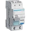Hager RCBO Liekamosios srovės grandinės pertraukiklis su viršsrovės elementu. 1P+N 6kA B 16A/30mA A tipo QC (ADS916D)