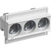 Hager 3P DII saugiklių bazė 25A 500V E27 (LE27K-3)