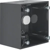 Hager Polo 0911512515 „Integro Flow“ virštinkinė dėžutė, 1 lizdo, antracito spalvos, blizgi 0911512515