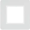 Hager Polo 10116189 Vieno rėmo baltu aksomu lakuotas Q.7 10116189