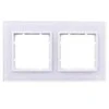 Hager Polo Berker Box 2 kartus B.7 sniegas baltas stiklas (10126909)