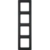 Hager Polo Berker 4 kartus Q.1 antracitas, aksominis (10146086)