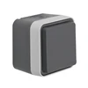 Berker Viengubas lizdas W.1 SCHUKO, pilnai sukomplektuotas, IP55, pilkas (47403515)