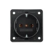 Hager Polo 9418505 Integro Flow SCHUKO lizdas juodas matinis 9418505