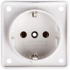 Hager Polo 941852502 Mobilus lizdas IP44 SCHUKO sniego baltumo 941852502