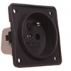 Hager Polo Berker Vienvietis „Integro w/w“ lizdas su padidinta apsauga nuo prisilietimo 16A IP20 antracitas (0961952505)