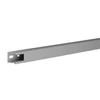 Hager Polo BA63002507030B tehaselito šukuotas kanalas BA6 25x30mm PVC pilkas BA63002507030B /2m/
