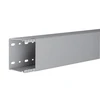 Hager Polo BA66008007030B tehaselito šukuotas kanalas BA6 60x80mm PVC pilkas BA66008007030B /2m/