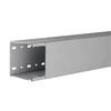 Hager Polo BA68008007030B tehaselito šukuotas kanalas BA6 80x80mm PVC pilkas BA68008007030B /2m/
