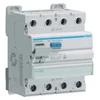 Hager Polo CDF625D Liekamosios srovės grandinės pertraukiklis 4P 25A 30mA 10kA tipas F CDF625D