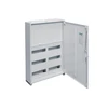 Hager Polo FWB52N Moduliniai skirstomieji įrenginiai 6x12 ant paviršiaus montuojami IP44 II klasė FW univers N 800x550x160mm FWB52N
