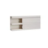 Hager Polo GBD5013109016 tehaselit.GBD Elektros instaliacijos kanalas 50x130mm 2 kamerų baltas GBD5013109016 /2m