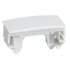 Hager Polo GBDCLIP9016 Tvirtinimo spaustukas 45x45 mm tehaselit.GBD prietaisams, baltas GBDCLIP9016