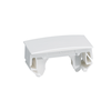 Hager Polo GBDCLIP9016 Tvirtinimo spaustukas 45x45 mm tehaselit.GBD prietaisams, baltas GBDCLIP9016