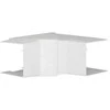 Hager Polo LFF6006049016 tehaselit.LF/LFF Reguliuojamas vidinis kampas 60x60mm, baltas LFF6006049016