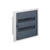 Hager Polo Hager GOLF 2x18 modulinis skirstomasis skydas IP40 permatomos durys - VF218TD