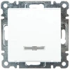 Hager Polo Hager Patikima jungtis su apšvietimu 10AX 230V balta (WL0410)