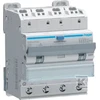 Hager RCBO. Skirstomasis automatinis jungiklis su nuotėkio rel. 4P 6kA C 10A/