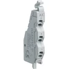 Hager Papildomas kontaktas 1P 3A 250V AC galinės sąrankos (HXA021H)
