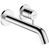 Hansgrohe Praustuvo maišytuvas „Tecturis“, skirtas paslėptam montavimui, montuojamas ant sienos, su 22,5 cm chromuotu snapu