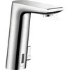 Hansgrohe HG elektroninis praustuvo maišytuvas Metris S, chromuotas, su elektros maitinimu ir maišytuvu