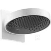 Hansgrohe „Rainfinity“ dušo galvutė 250, 1 jet, matinė balta su sienine jungtimi